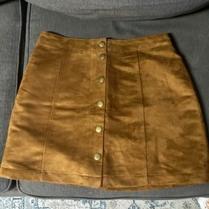 OLD NAVY • Fall Suede Like Skirt • Sz 6